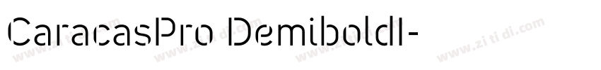 CaracasPro DemiboldI字体转换 CaracasPro DemiboldI字体转换